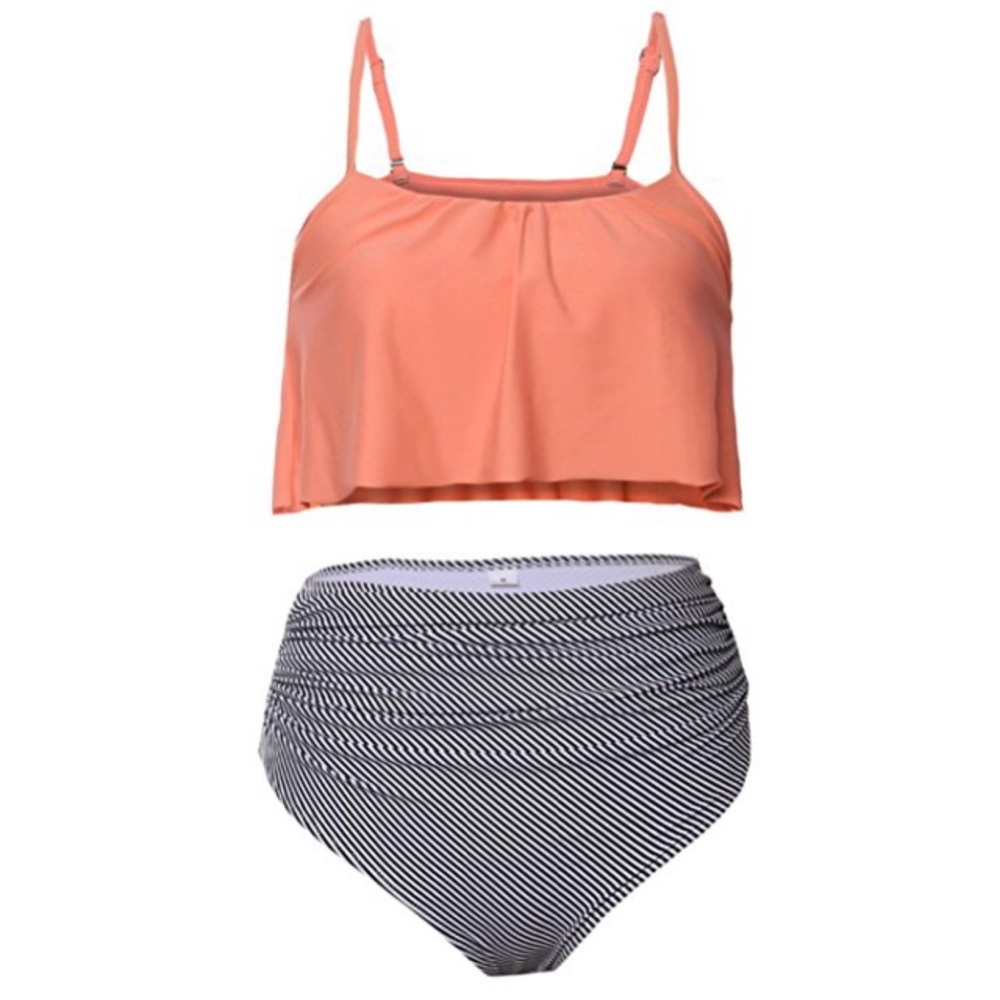 High waisted bikini
